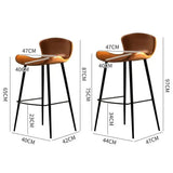 ChandeliersDecor.com-Bar Stools-Sillas Ergonomic Bar Chairs for Kitchen Island
