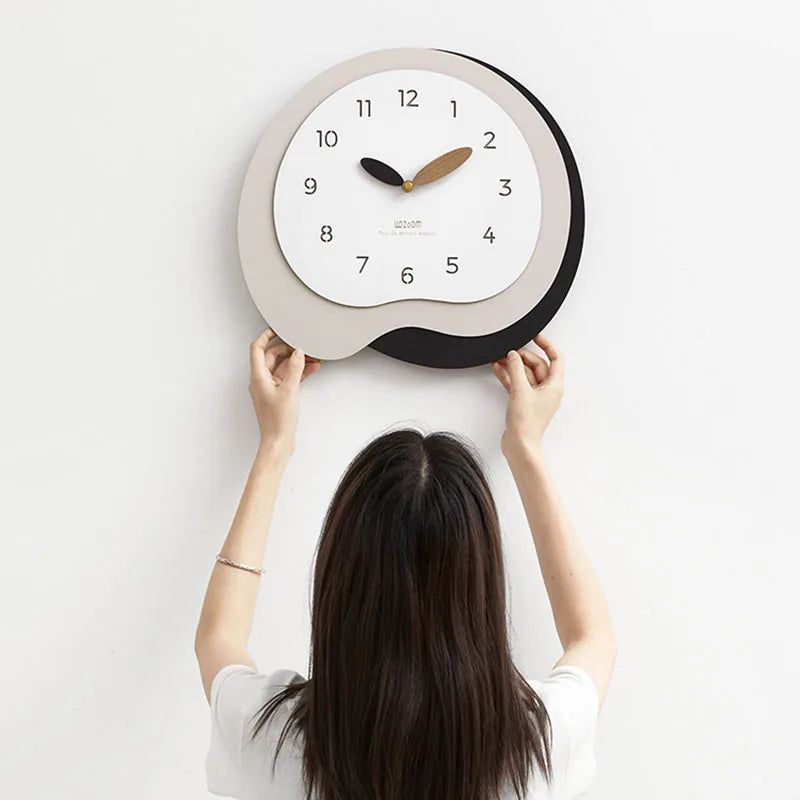 ChandeliersDecor.com-Wall Clocks-Simplicity Silent Pared Clock Decoration