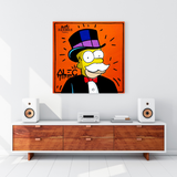 ChandeliersDecor.com-Wall Posters-Simpsons Canvas Art by Alec