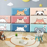 ChandeliersDecor.com-Padded Walls-Sleepy Sloths Jungle Kids Wall Padded Safety Cushions