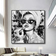 ChandeliersDecor.com-Wall Posters-Smoking: Beauty Queen Poster Captivating Elegance