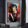 ChandeliersDecor.com-Wall Posters-Smoking Woman Canvas Wall Art Elegant Artwork