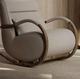 ChandeliersDecor.com-Sofa Chairs and Stools-Snail Rocking Lazy Designer Chair