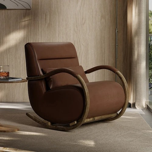 ChandeliersDecor.com-Sofa Chairs and Stools-Snail Rocking Lazy Designer Chair
