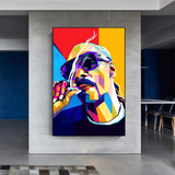ChandeliersDecor.com-Musicians Wall Art-Snoop Famous Singer HipHop Canvas Wall Art