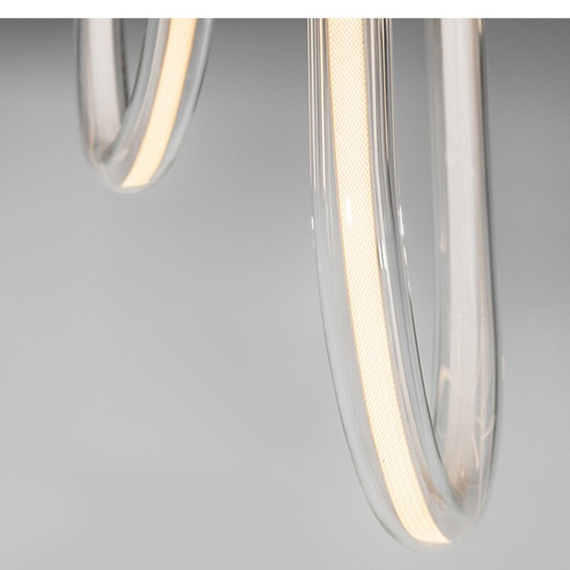 ChandeliersDecor.com-Chandeliers-Soft Hose LED Ceiling Chandelier - Illuminate With Elegance