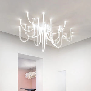 ChandeliersDecor.com-Chandeliers-Soft Hose LED Ceiling Chandelier - Illuminate With Elegance