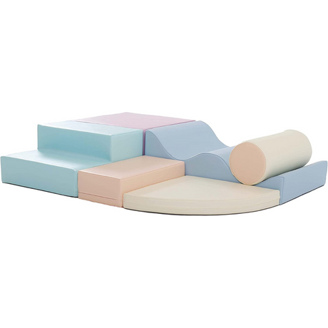ChandeliersDecor.com-Soft Play Forms | Soft Play Equipment Climb and Crawl | Playground for Kids Pastel Colours