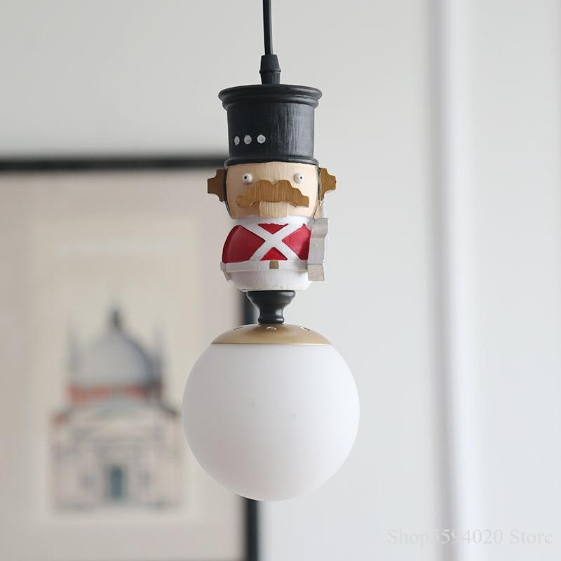 ChandeliersDecor.com-Kids Room Nursery Lighting-Soldiers Pendant Lighting For Kids Room