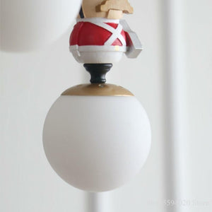 ChandeliersDecor.com-Kids Room Nursery Lighting-Soldiers Pendant Lighting For Kids Room