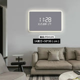 ChandeliersDecor.com-Wall Clocks-Solid Color Digital LED Wall Clock