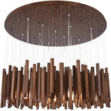 ChandeliersDecor.com-Chandeliers-Solid Oak Wood Bars Hanging Chandelier