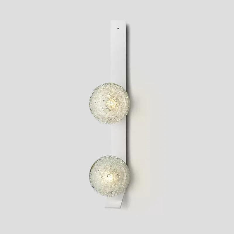 ChandeliersDecor.com-Wall Lights-Soot Glass Bedroom Bedside Wall Lamps