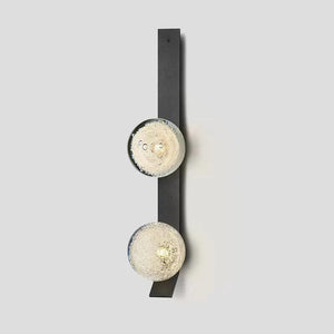 ChandeliersDecor.com-Wall Lights-Soot Glass Bedroom Bedside Wall Lamps