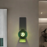 ChandeliersDecor.com-Wall Lights-Soot Glass Bedroom Bedside Wall Lamps