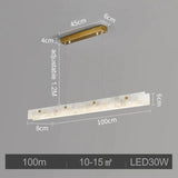 ChandeliersDecor.com-Kitchen Island-Spanish Marble LED Kitchen Island Dining Chandelier