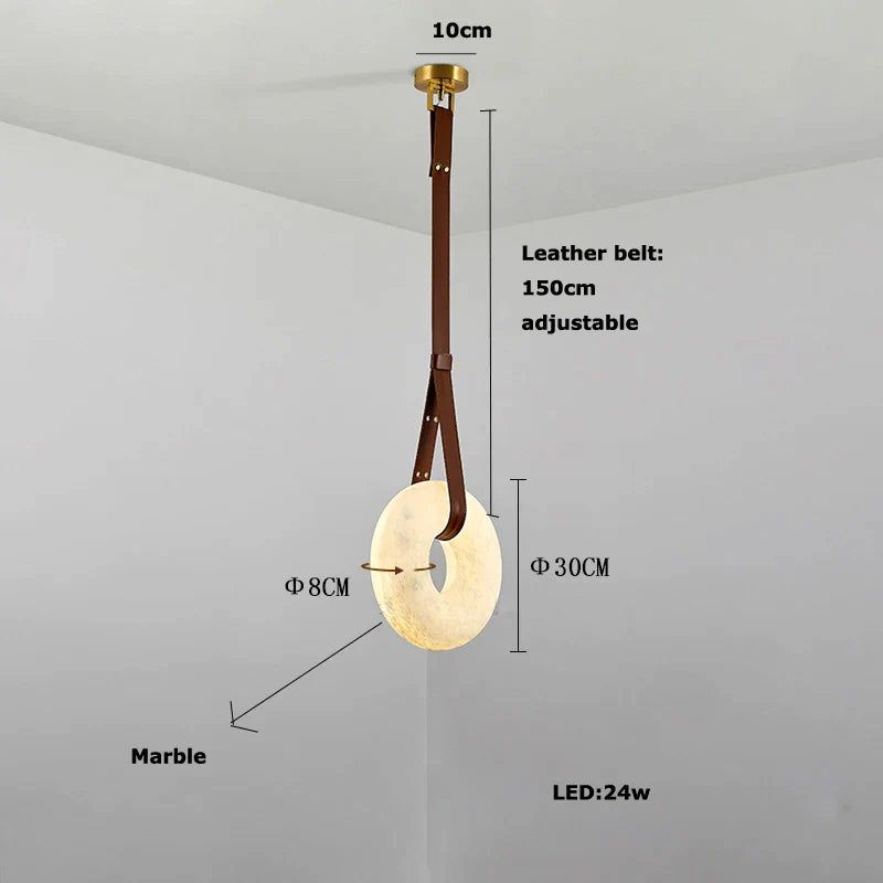 ChandeliersDecor.com-Chandeliers-Spanish Marble Ring Lustre Chandelier Lighting