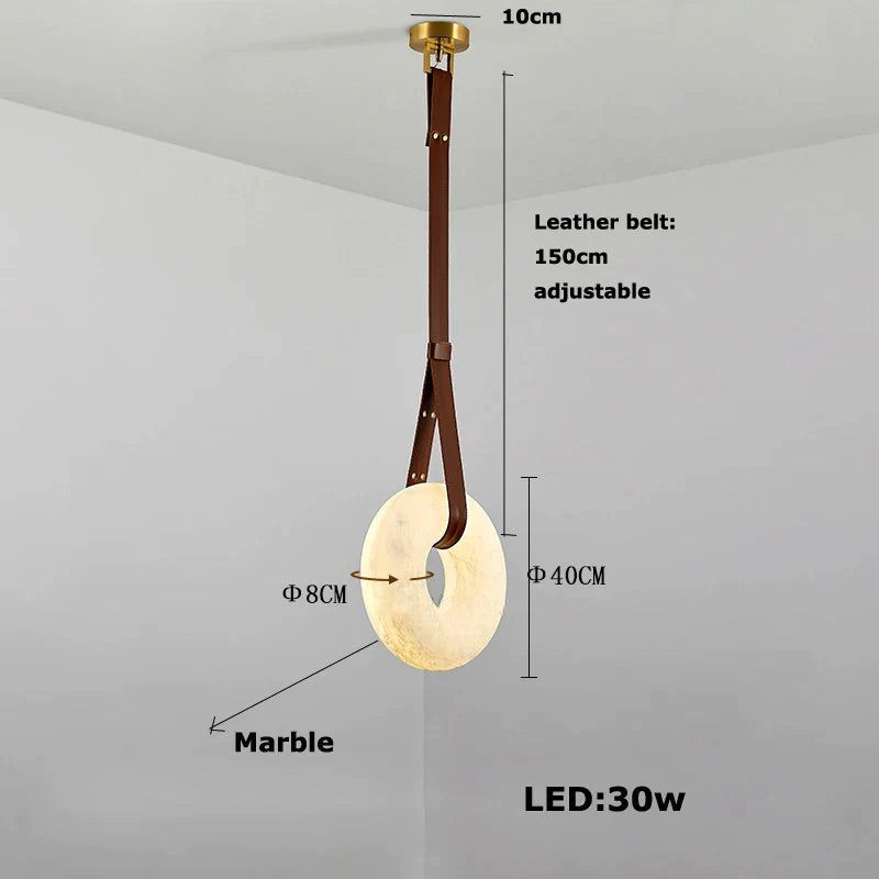 ChandeliersDecor.com-Chandeliers-Spanish Marble Ring Lustre Chandelier Lighting