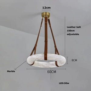 ChandeliersDecor.com-Chandeliers-Spanish Marble Ring Lustre Chandelier Lighting