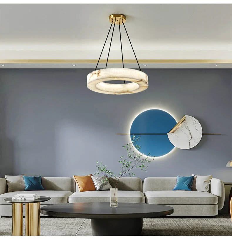 Spanish Natural Marble Chandelier-ChandeliersDecor.com