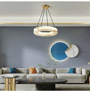 ChandeliersDecor.com-Chandeliers-Spanish Natural Marble Chandelier