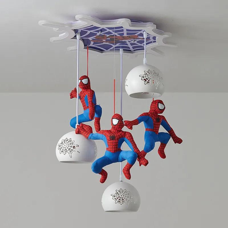 ChandeliersDecor.com-Kids Room Nursery Lighting-Spiderman LED Light for Kids Room