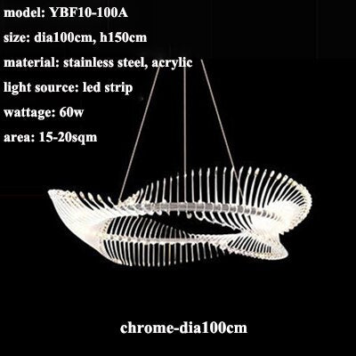 ChandeliersDecor.com-Chandeliers-Spiral Acrylic Chandelier: Illuminate with Style