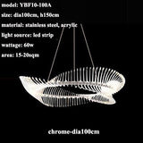 ChandeliersDecor.com-Chandeliers-Spiral Acrylic Chandelier: Illuminate with Style