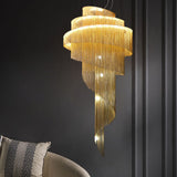 ChandeliersDecor.com-Staircase Chandelier-Spiral Chandelier Chain: Quality and Versatile Solution