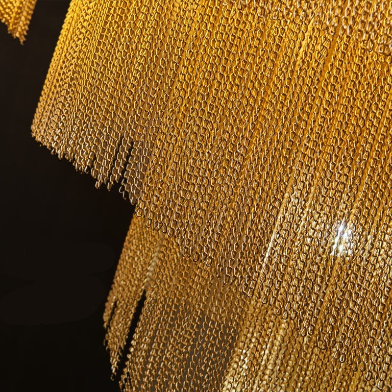 ChandeliersDecor.com-Staircase Chandelier-Spiral Chandelier Chain: Quality and Versatile Solution