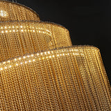 ChandeliersDecor.com-Staircase Chandelier-Spiral Chandelier Chain: Quality and Versatile Solution