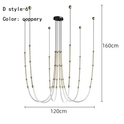 ChandeliersDecor.com-Chandeliers-Spiral Rope Light: Illuminate your space with style