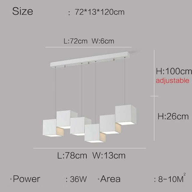 Square Blocks Pendant Light-ChandeliersDecor.com