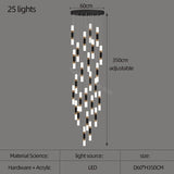 ChandeliersDecor.com-Staircase Chandelier-Staircase Chandelier - Illuminate with Acrylic Chandelier