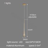 ChandeliersDecor.com-Staircase Chandelier-Staircase Chandelier - Unique Circular Cone Ambience