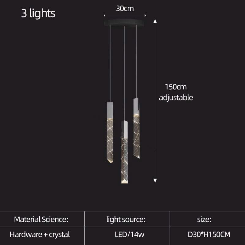 Staircase Crystal Chandelier Light-ChandeliersDecor.com