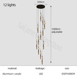 ChandeliersDecor.com-Staircase Chandelier-Staircase Spiral Chandelier: Illuminate with Elegance