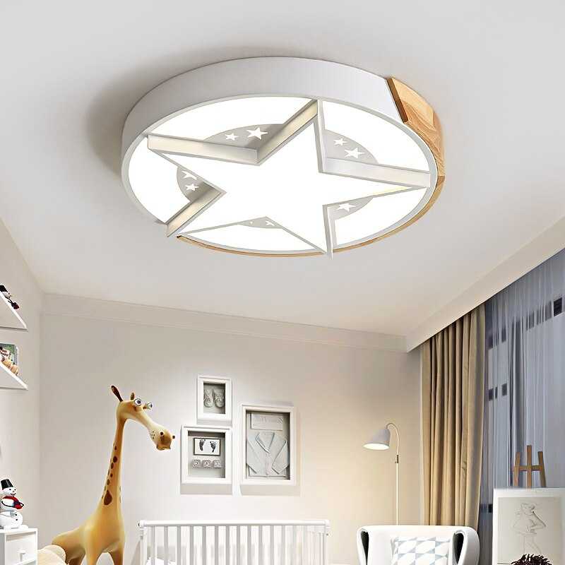 ChandeliersDecor.com-Kids Room Nursery Lighting-Star Ceiling Light | Kids Room Star Ceiling Light