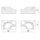 ChandeliersDecor.com-Sofa Set-Stepper Mountain Sofa – Unmatched Comfort