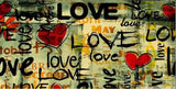ChandeliersDecor.com-Wall Posters-Street Art of Love Canvas Wall Art