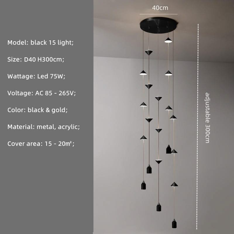 String Bedside LED Adjustable Floor Lamp-ChandeliersDecor.com