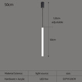ChandeliersDecor.com-Staircase Chandelier-Strip Cylinders Chandelier - Sleek & Modern Lighting