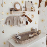 ChandeliersDecor.com-Kids Nursery Bohemian Wall Decals-Sun Moon Nursery Wall Stickers Girls Boys Wall Decal