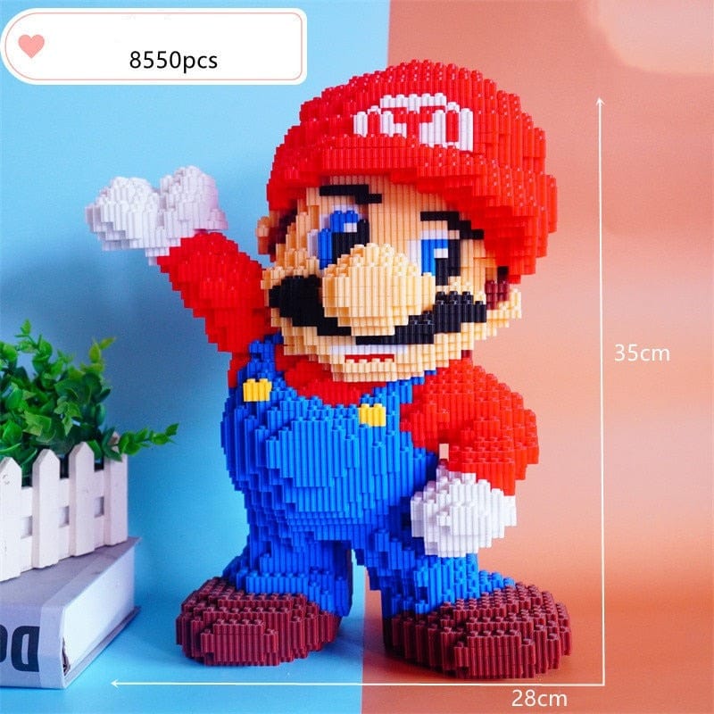 ChandeliersDecor.com-0-Super Mario Building Blocks Figurine - Authentic Collectible