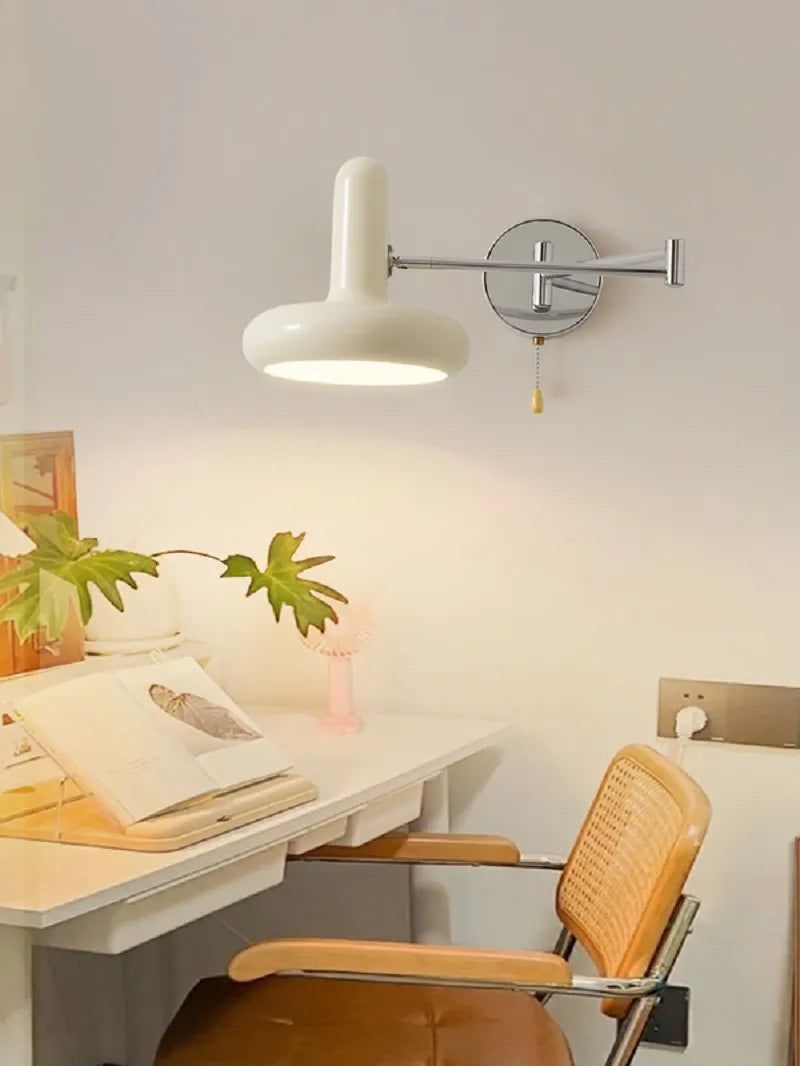 ChandeliersDecor.com-Wall Lights-Swing Arm Elbow Rocker Wall Lamp