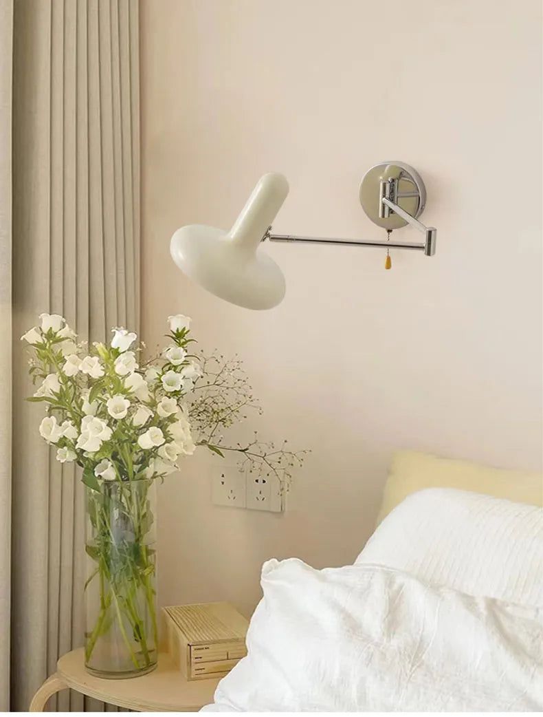 ChandeliersDecor.com-Wall Lights-Swing Arm Elbow Rocker Wall Lamp