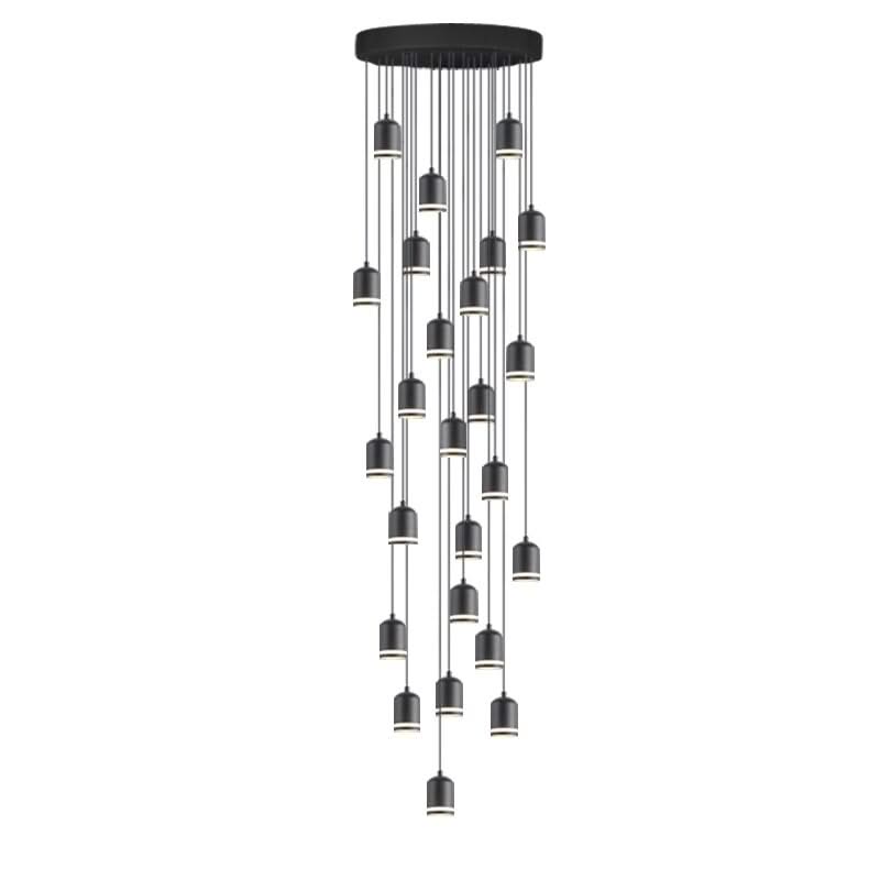 Swirl Staircase Chandelier: Elegant Lighting Solutions-ChandeliersDecor.com