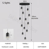 ChandeliersDecor.com-Staircase Chandelier-Swirl Staircase Chandelier: Elegant Lighting Solutions