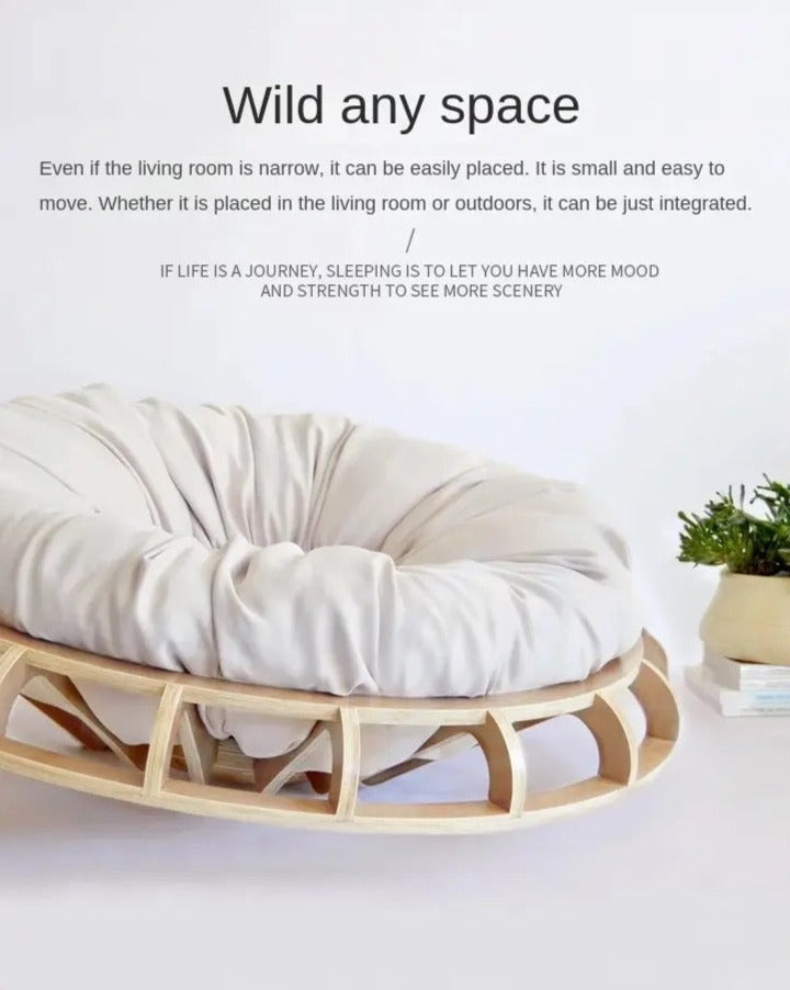 ChandeliersDecor.com-Recliners-Swirl UFO Chair: Discover Ultimate Comfort