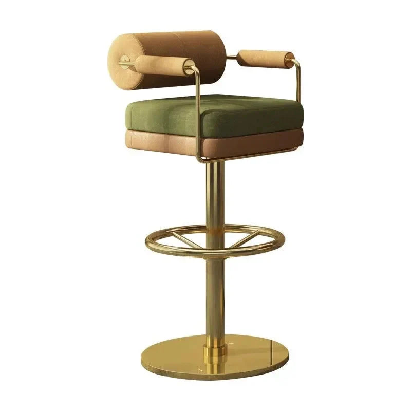 ChandeliersDecor.com-Bar Stools-Swivel Minimalistic Bar Chairs for Kitchen Island Counter